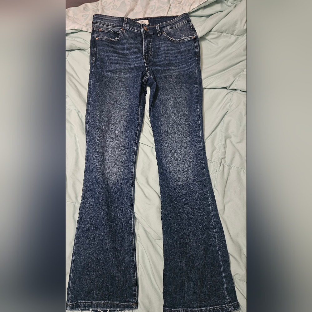 Maurices ever flex jeans bootcut size 12